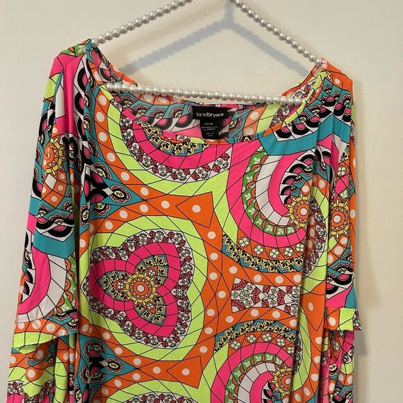 Lane Bryant Multicolor Swim Coverup - Picture 4 of 11